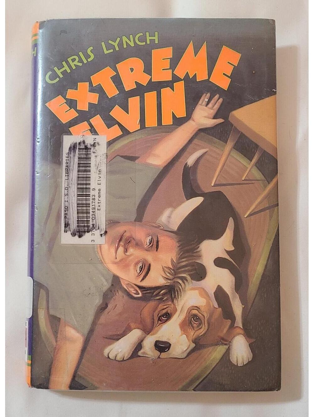Extreme Elvin Book By Chris Lynch Young Adult Teenage Novel Socialization Friend
